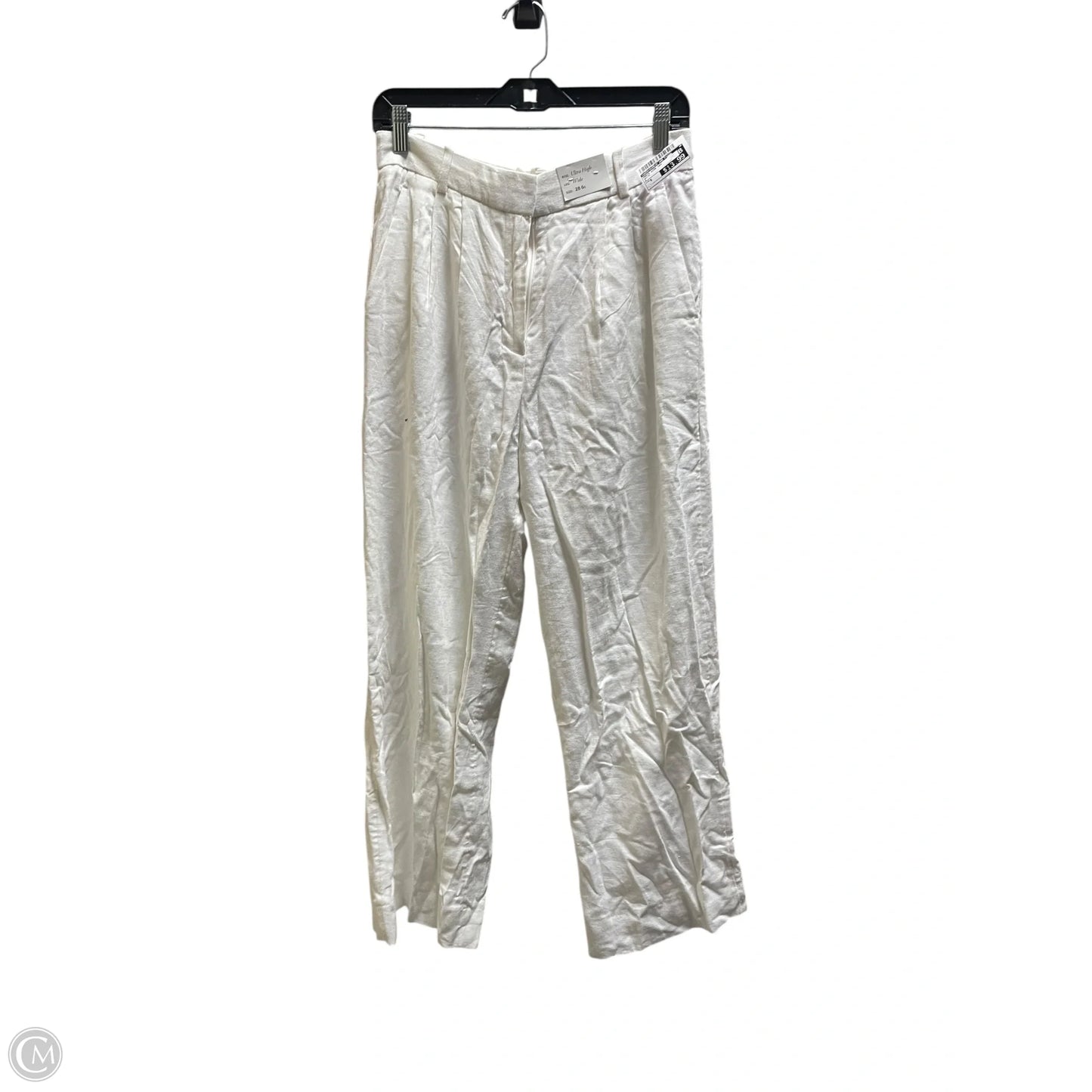Pants Wide Leg By Abercrombie And Fitch In White, Size: 6