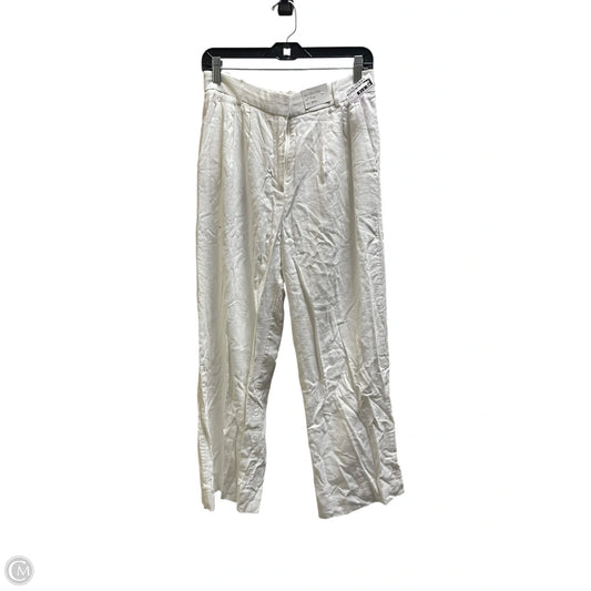 Pants Wide Leg By Abercrombie And Fitch In White, Size: 6