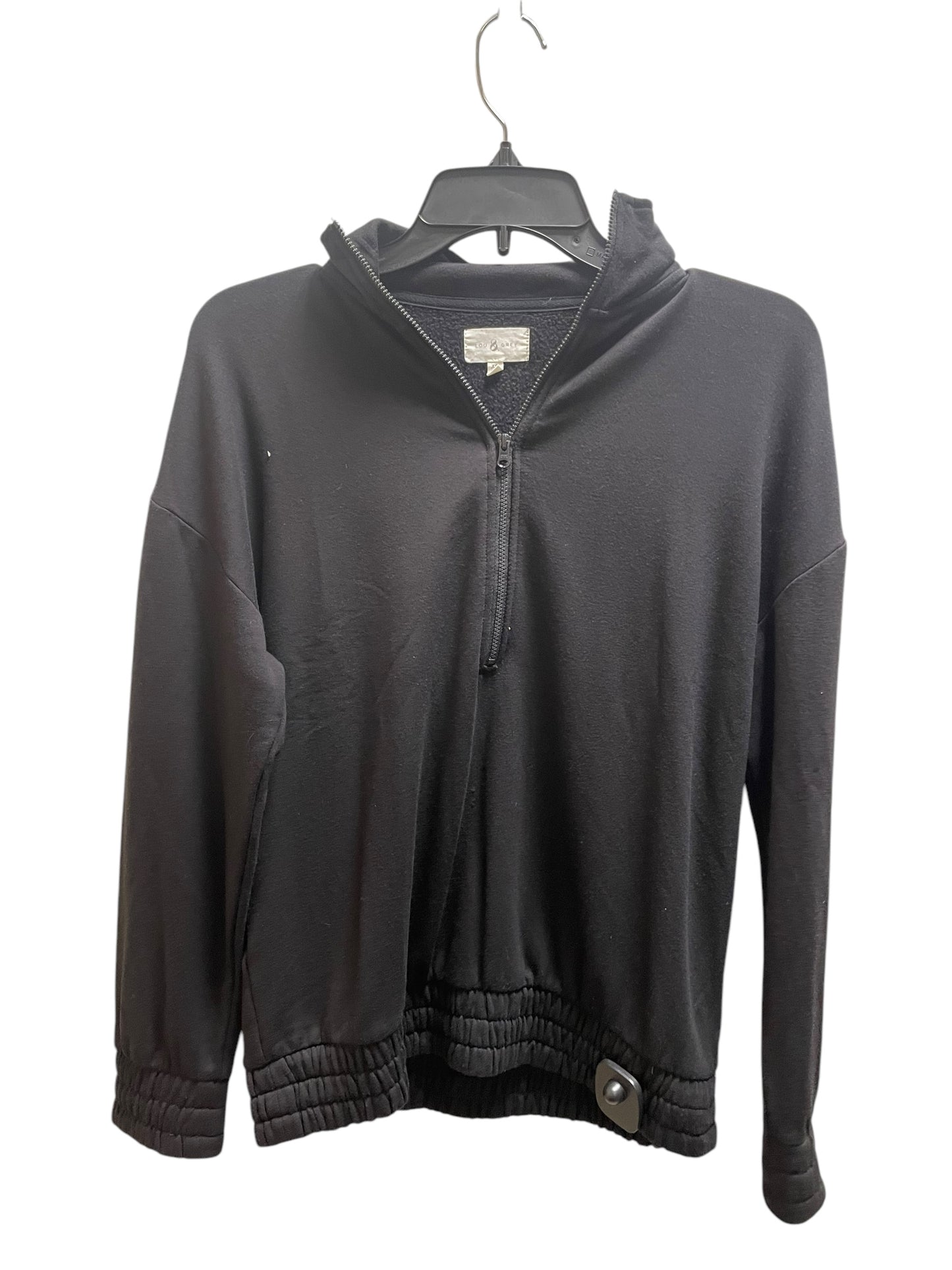 Top Long Sleeve By Lou And Grey In Black, Size: Xs