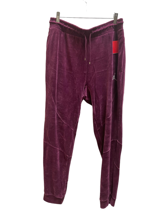 Athletic Pants By Jordan In Purple, Size: L