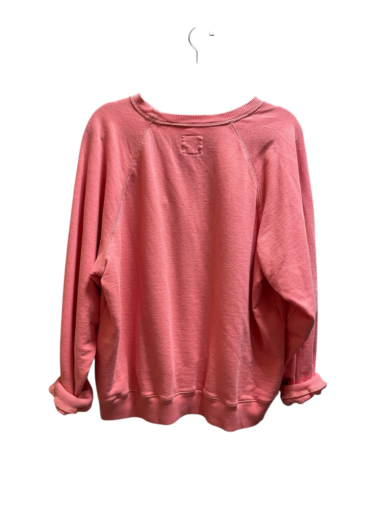 Sweatshirt Crewneck By American Eagle In Pink, Size: 2x