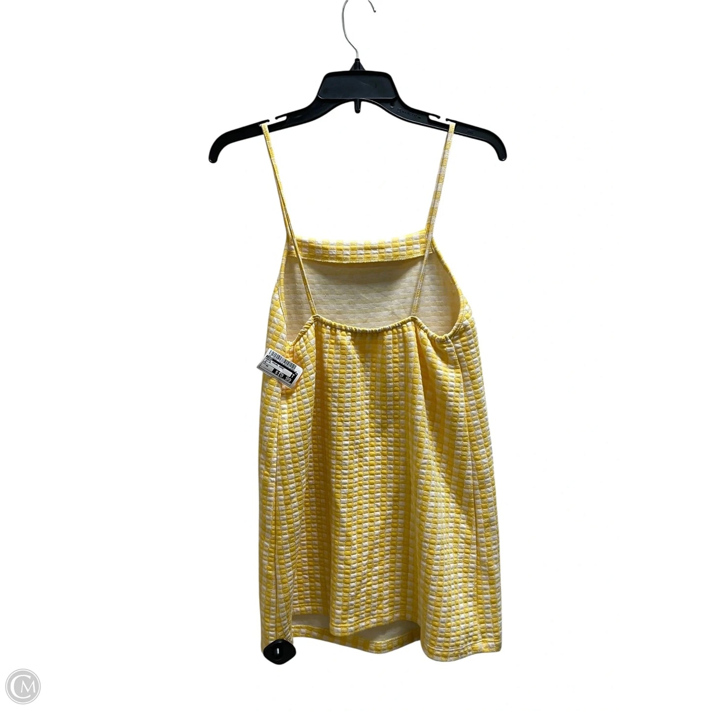 Dress Casual Short By Zara In Yellow, Size: Xs