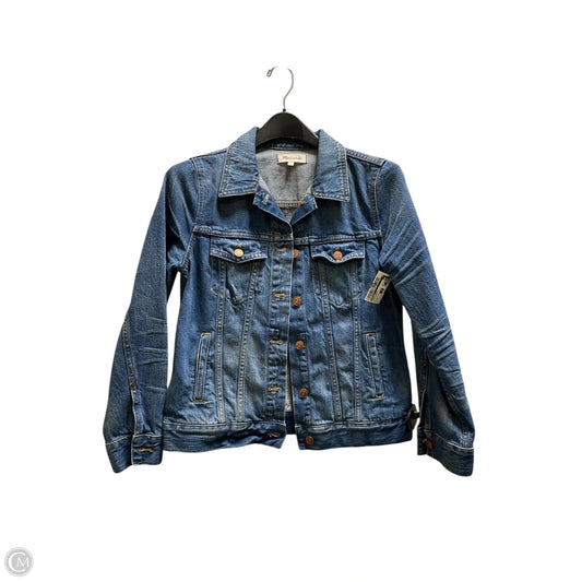 Jacket Denim By Madewell In Blue Denim, Size: M
