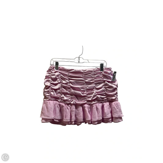 Skirt Mini & Short By Maeve In Pink, Size: M