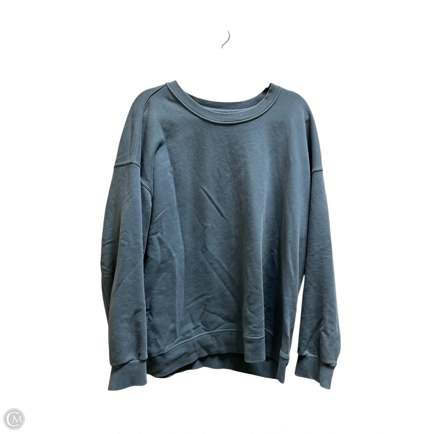 Athletic Sweatshirt Crewneck By Lululemon In Navy, Size: 8