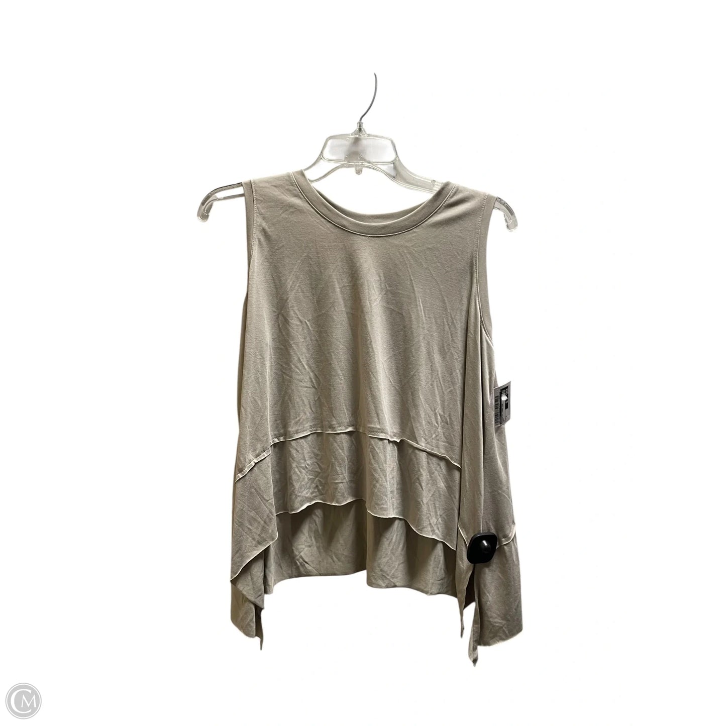 Athletic Tank Top By Ododos In Grey, Size: S