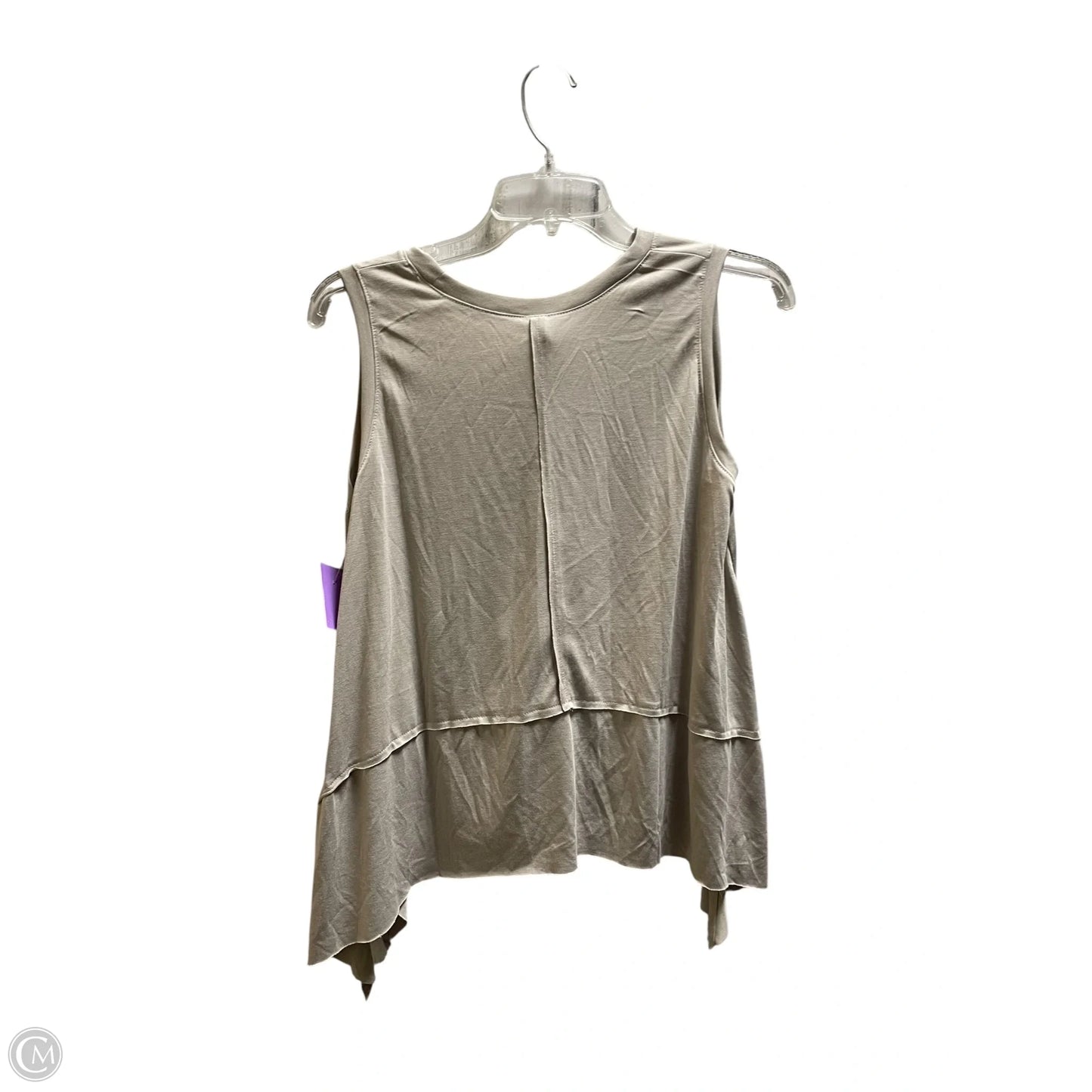 Athletic Tank Top By Ododos In Grey, Size: S