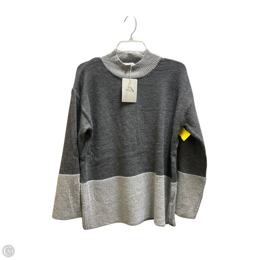 Sweater By Miracle In Grey, Size: S