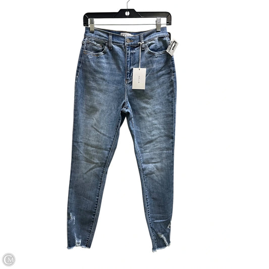 Jeans Skinny By Cello In Blue Denim, Size: 4