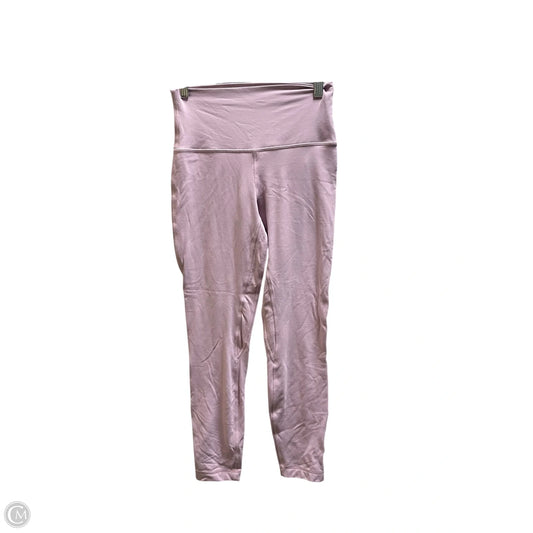 Athletic Leggings By Lululemon In Pink, Size: 6