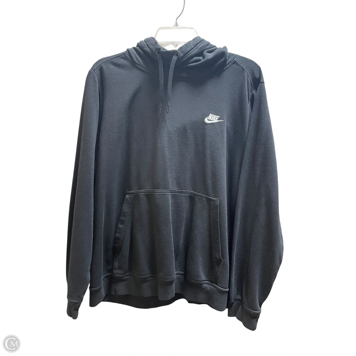 Sweatshirt Hoodie By Nike Apparel In Black, Size: 2x