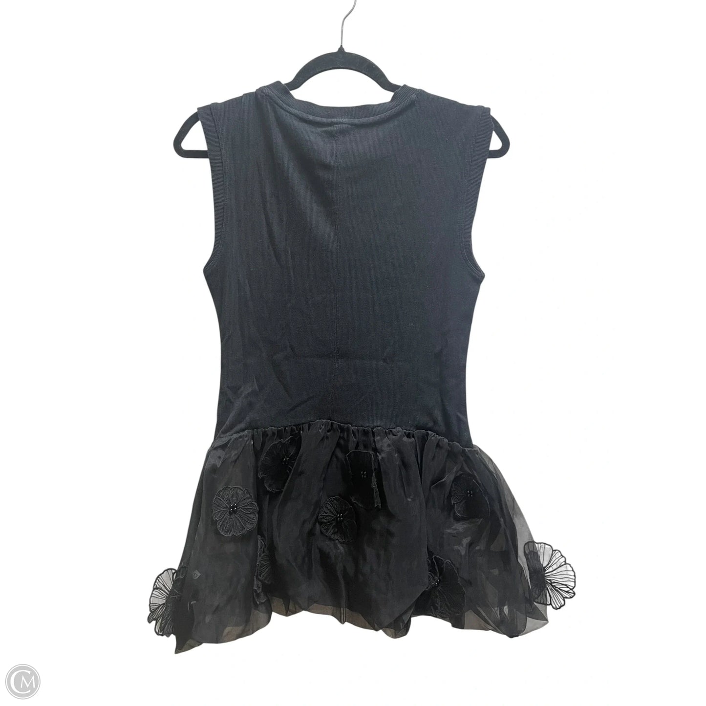Dress Party Short By Anthropologie In Black, Size: S