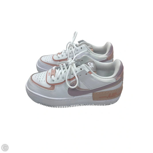 Shoes Athletic By Nike In White, Size: 6