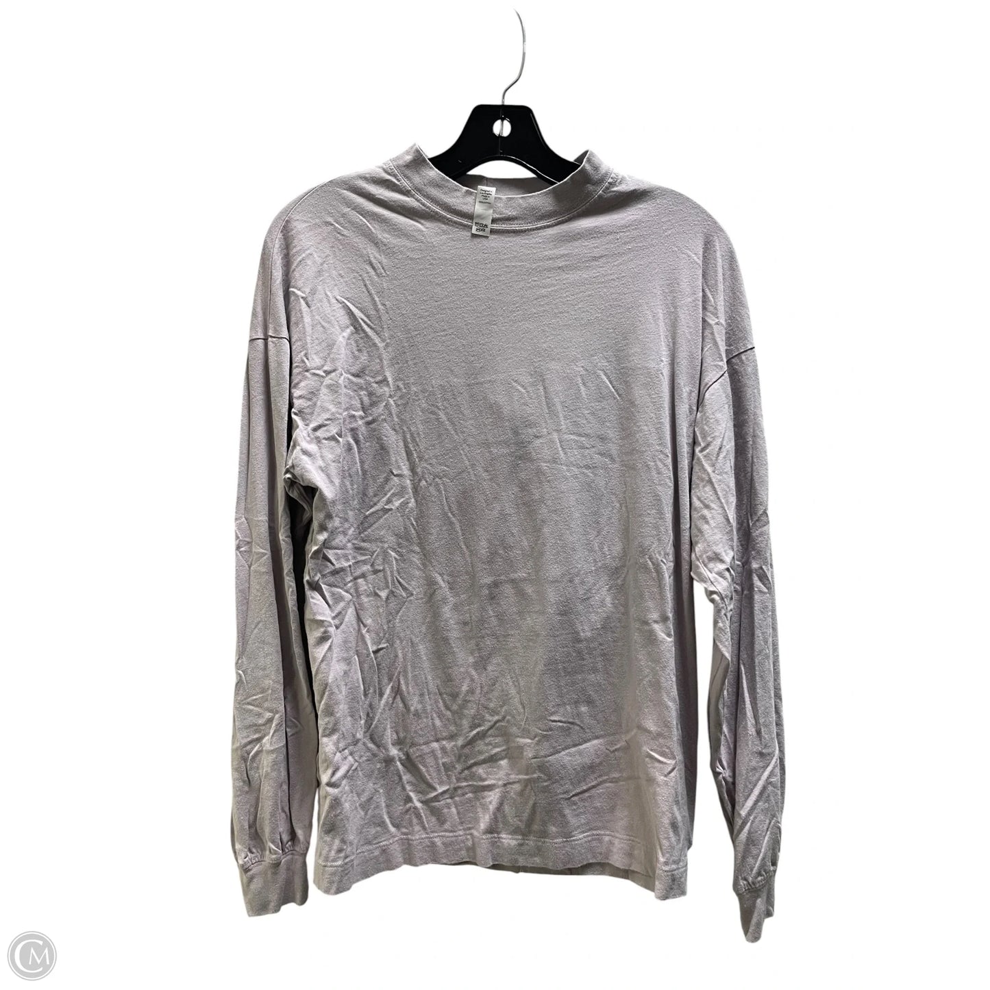 Athletic Top Long Sleeve Collar By Alo In Purple, Size: Xs
