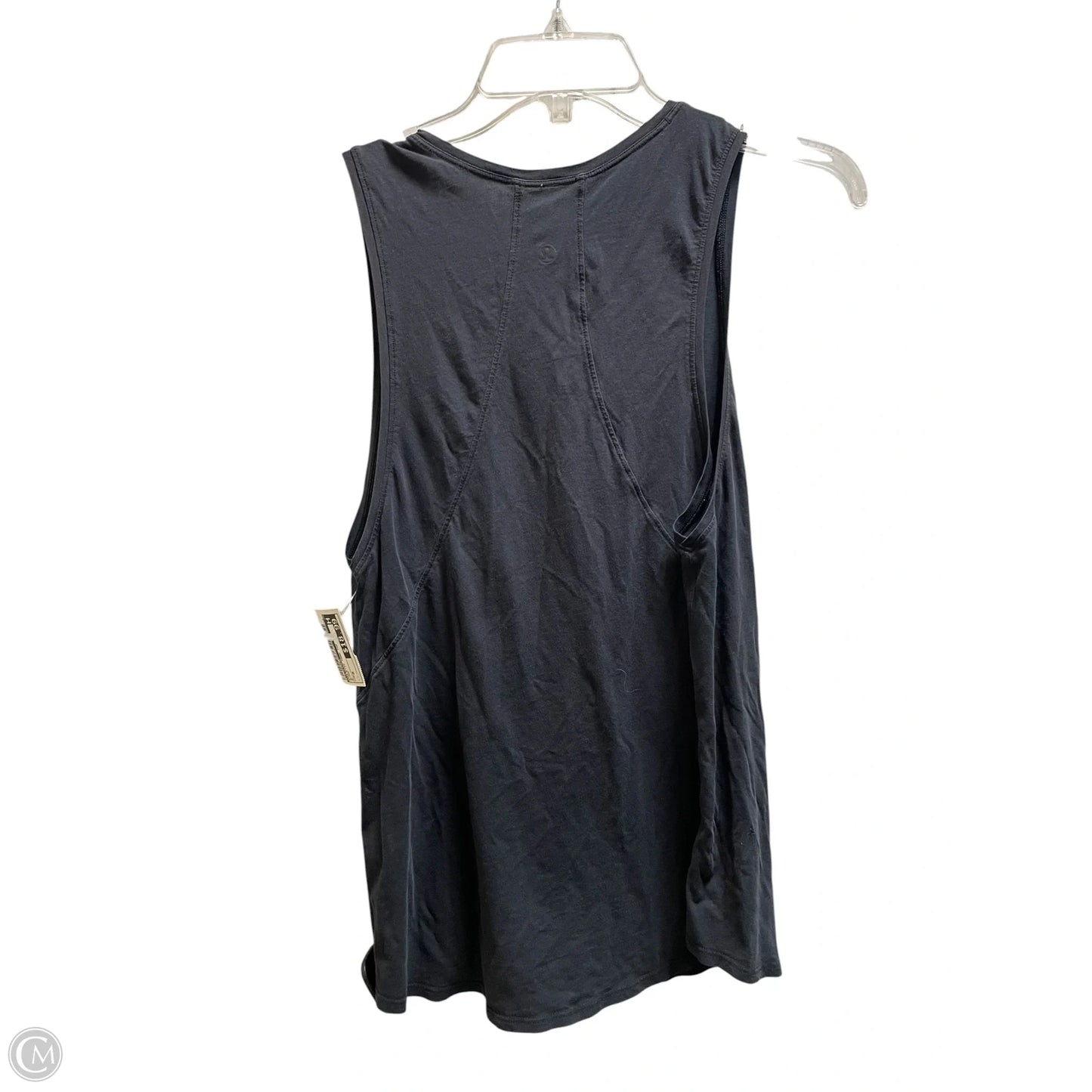 Athletic Tank Top By Lululemon In Black, Size: M