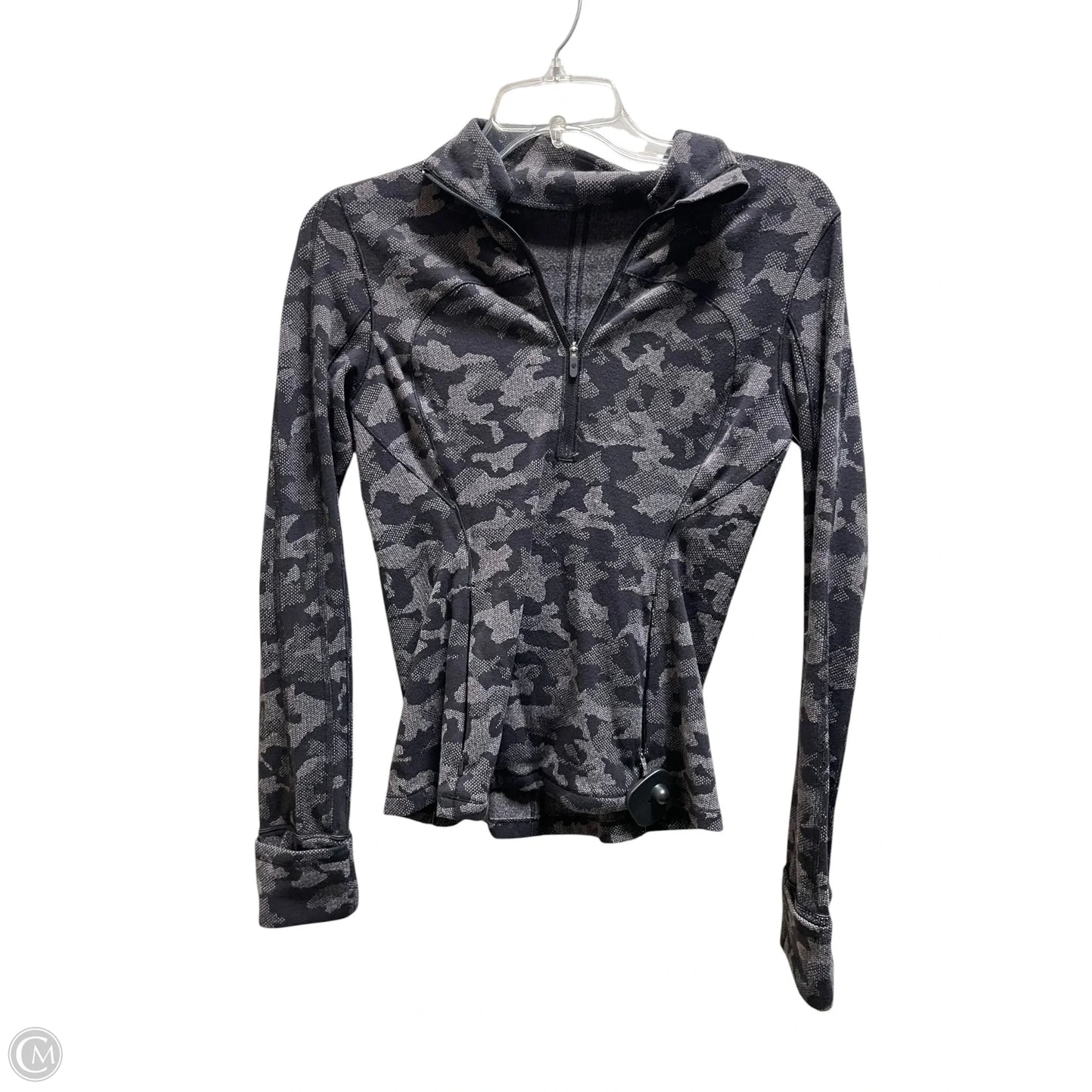 Athletic Jacket By Lululemon In Camouflage Print, Size: 6