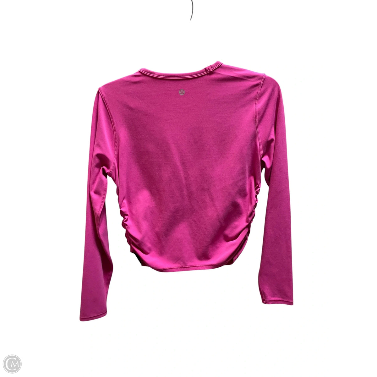 Athletic Top Long Sleeve Crewneck By Lululemon In Pink, Size: L
