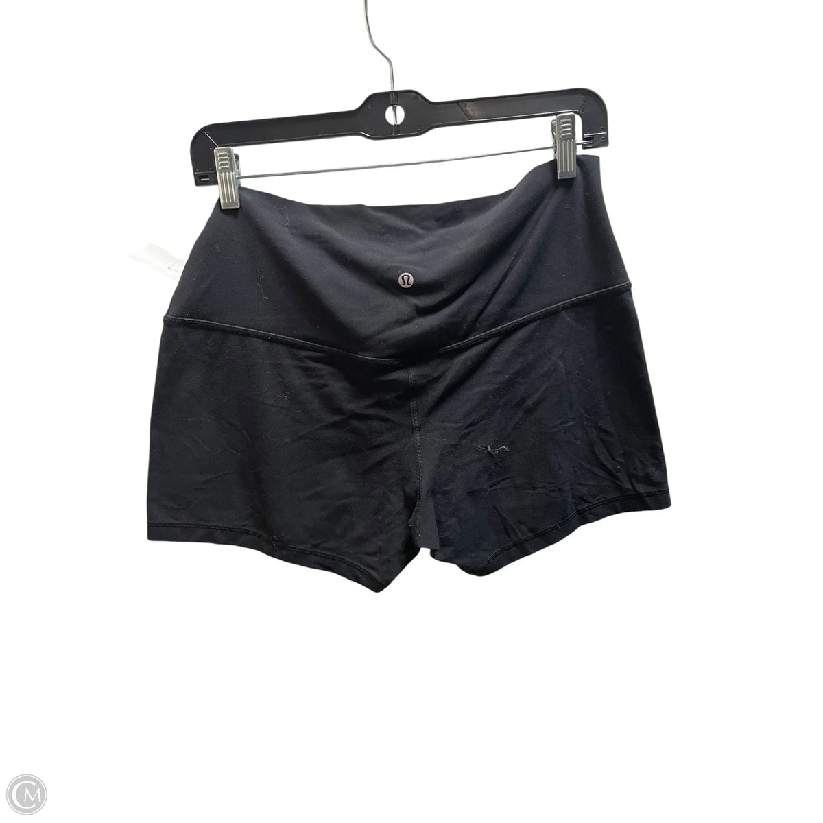 Athletic Shorts By Lululemon In Black, Size: 12
