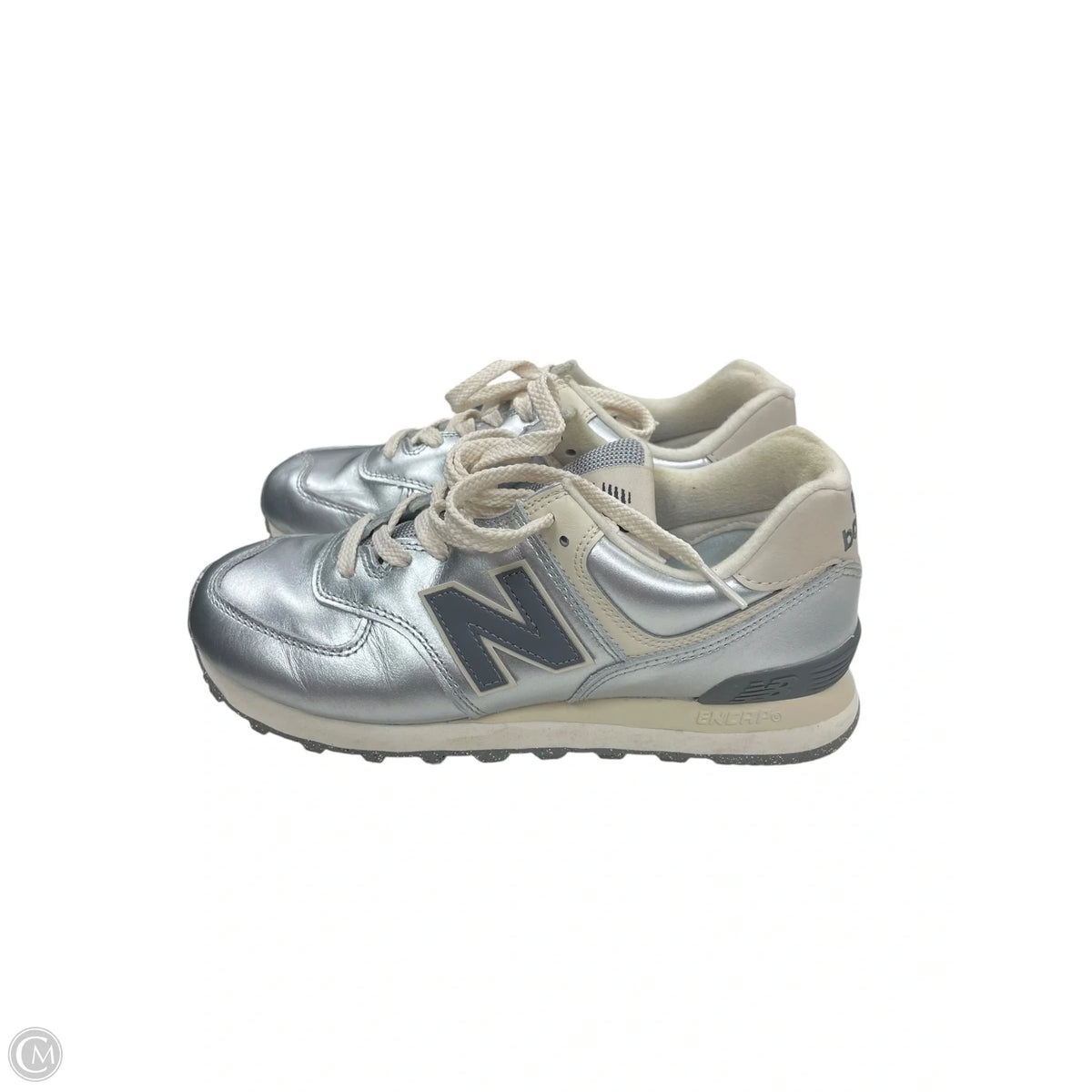 Shoes Athletic By New Balance In Silver, Size: 8.5