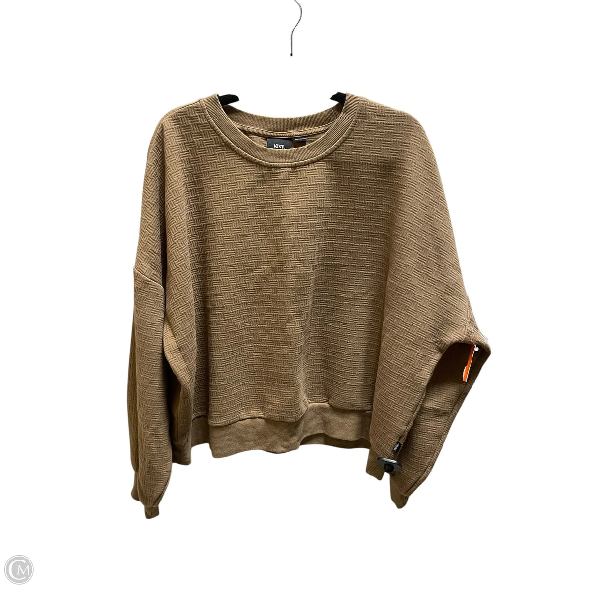 Sweater By Vans In Tan, Size: Xl
