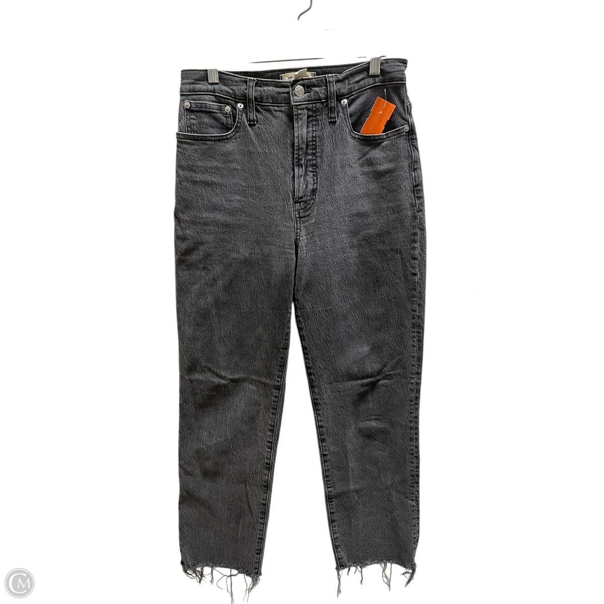 Jeans Wide Leg By Madewell In Black Denim, Size: 6