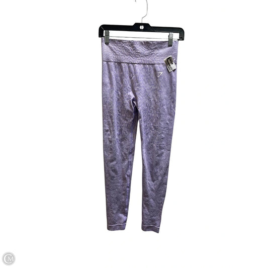 Athletic Leggings By Gym Shark In Purple, Size: S