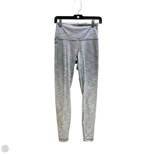 Athletic Leggings By Lululemon In Grey, Size: 6