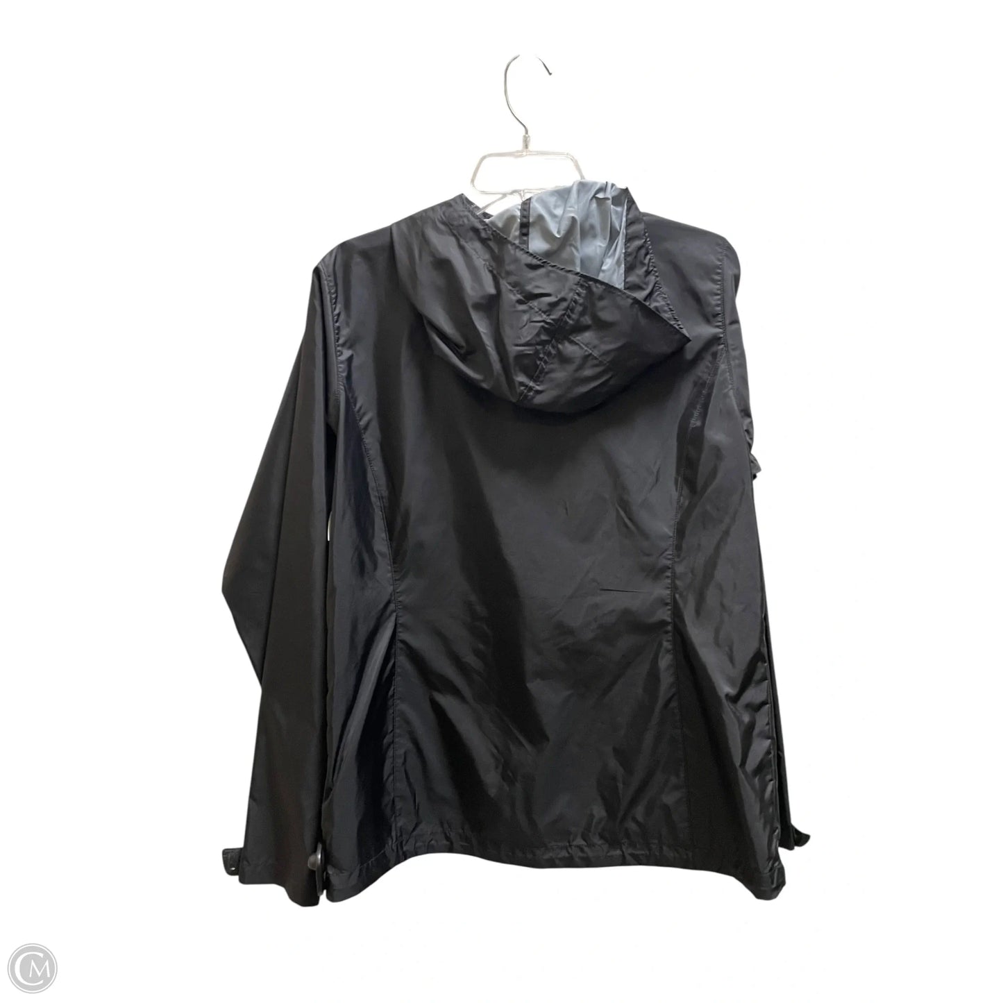 Coat Raincoat By Columbia In Black, Size: M