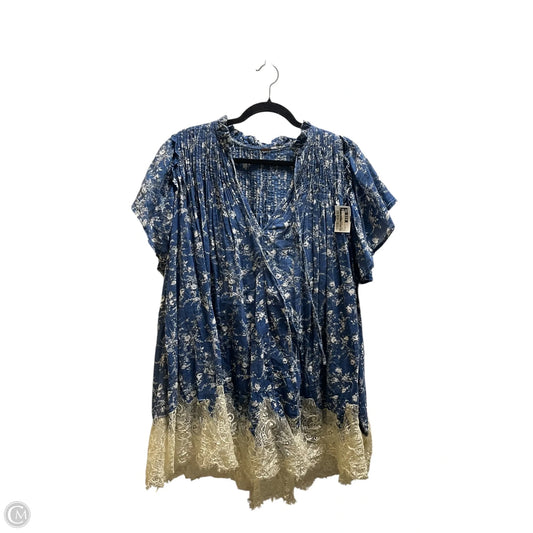 Dress Casual Midi By Free People In Blue, Size: M