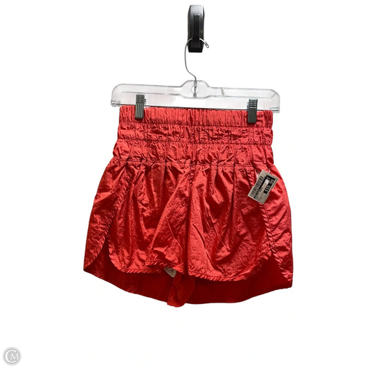 Athletic Shorts By Free People In Red, Size: M