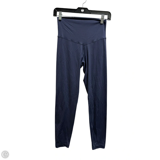Athletic Leggings By Aerie In Navy, Size: M