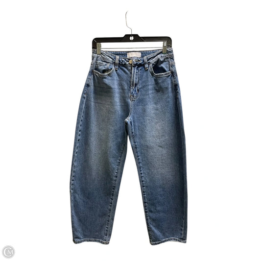 Jeans Wide Leg By Vervet In Blue Denim, Size: 6