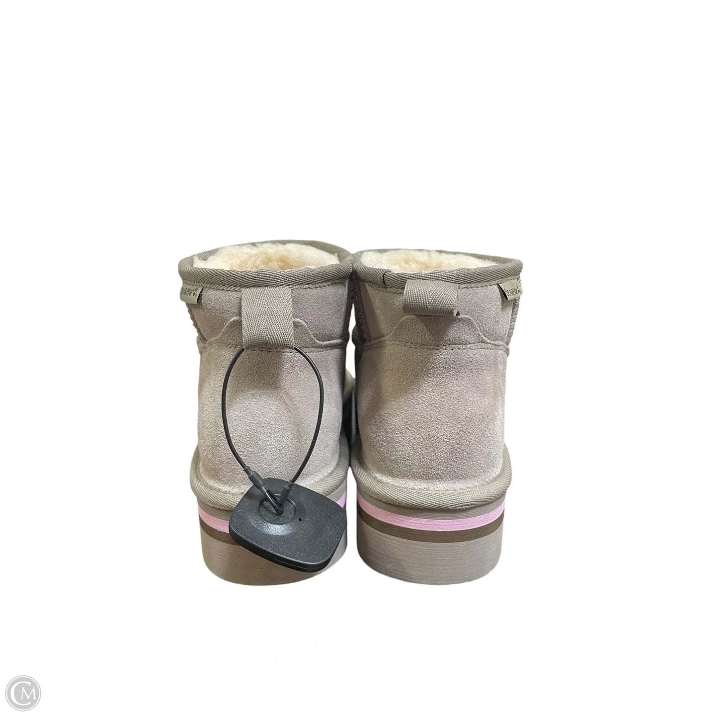 Boots Ankle Flats By Bearpaw In Tan, Size: 10