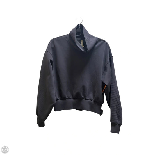 Sweatshirt Collar By Lululemon In Black, Size: 4
