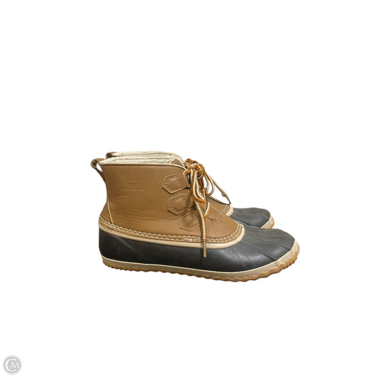 Boots Ankle Flats By Jbu By Jambu In Brown, Size: 9.5