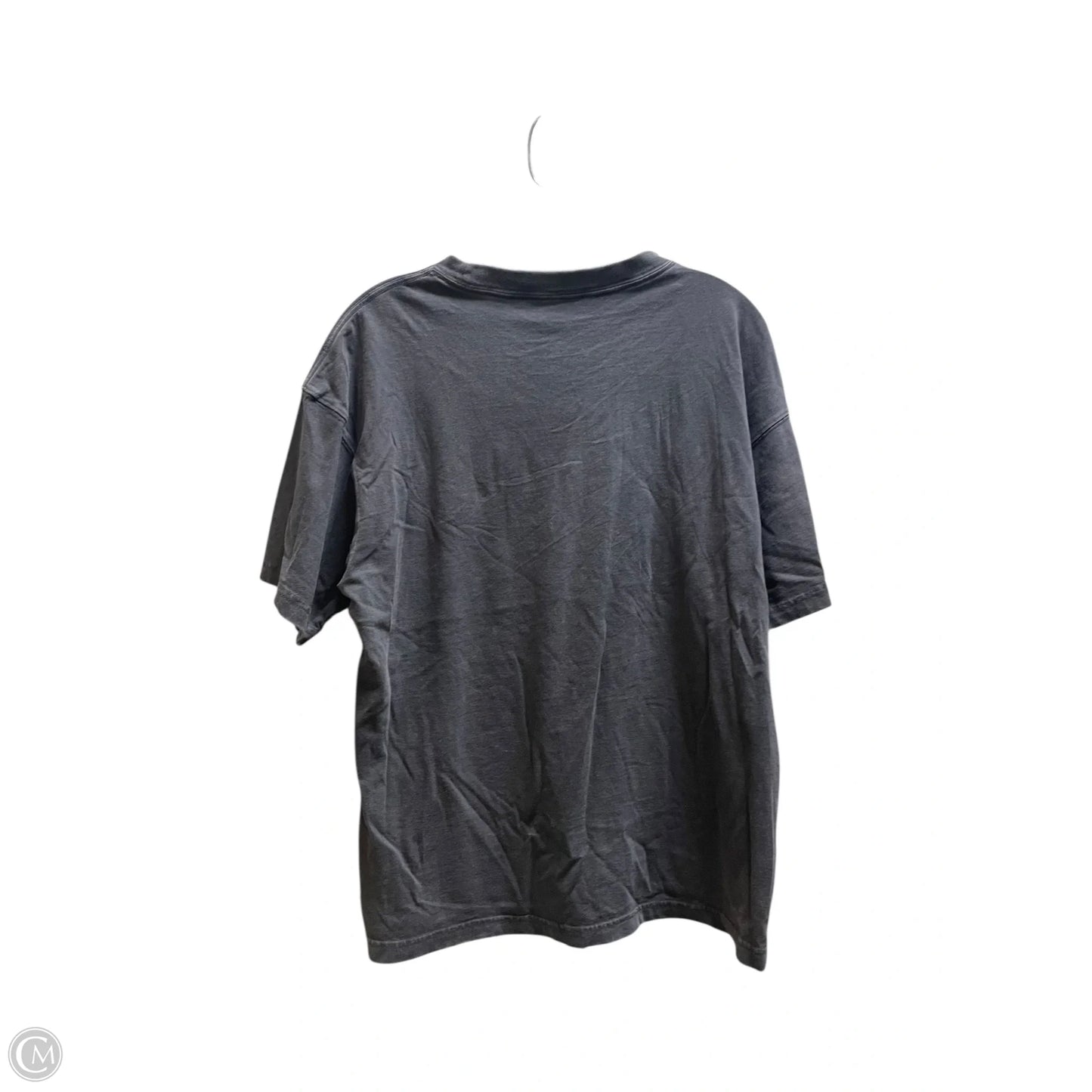 Top Short Sleeve By American Eagle In Grey, Size: S