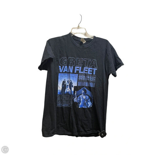 Top Short Sleeve By Gildan In Black, Size: M
