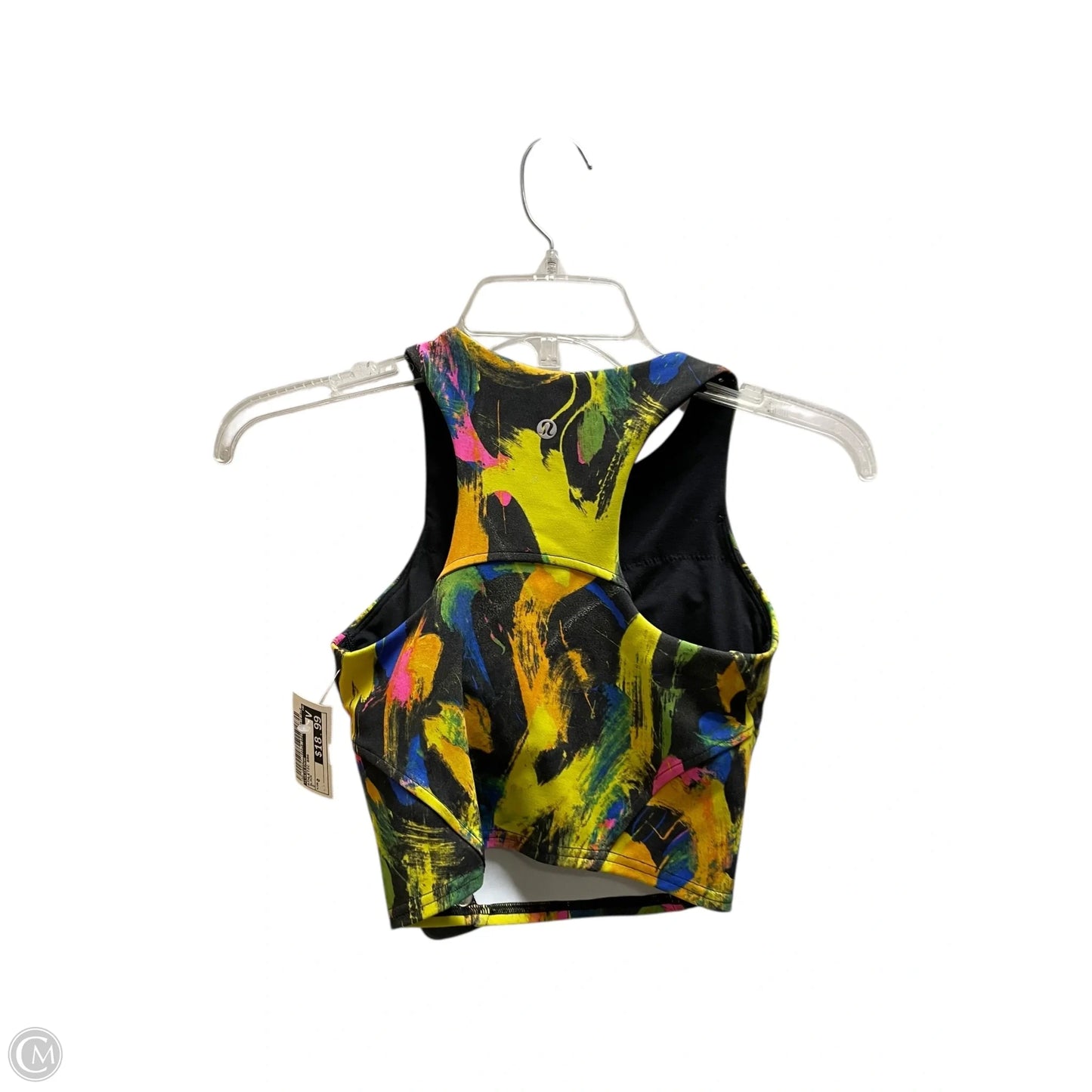 Athletic Bra By Lululemon In Black, Size: 0