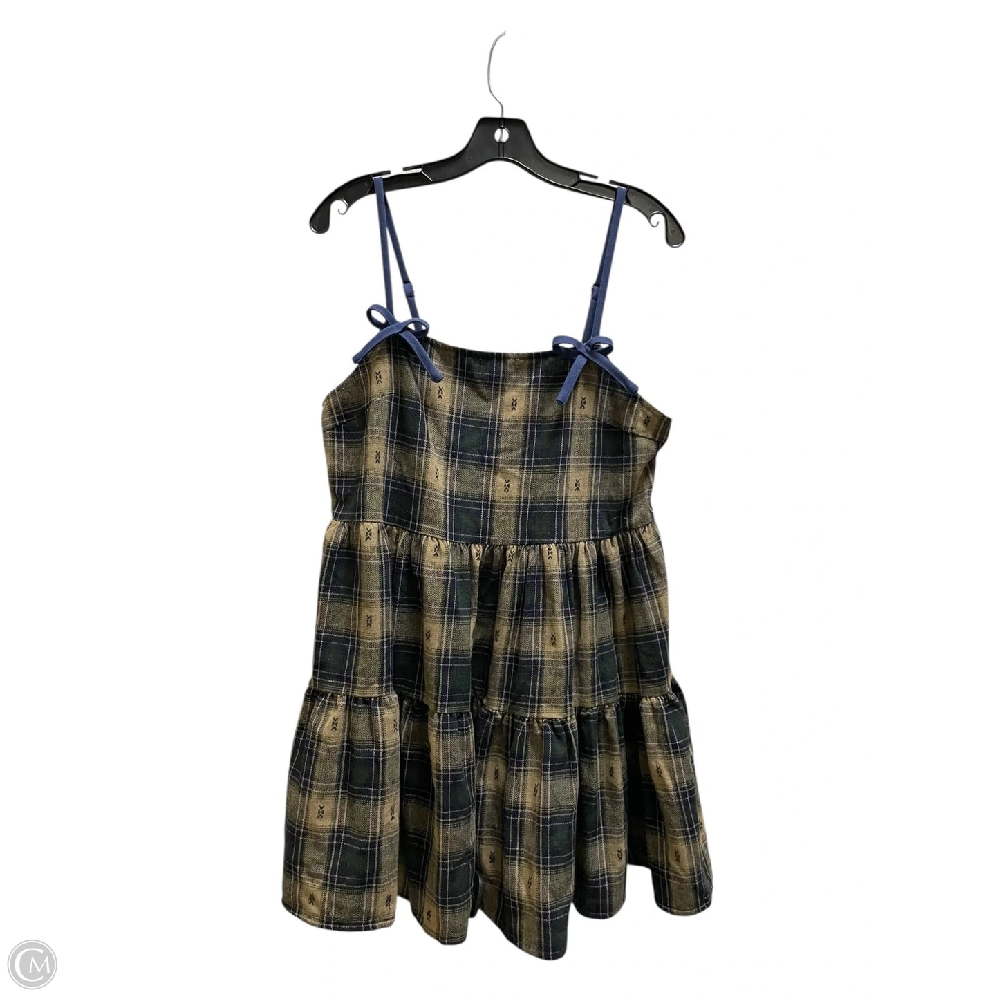 Dress Casual Short By Cider In Green, Size: M