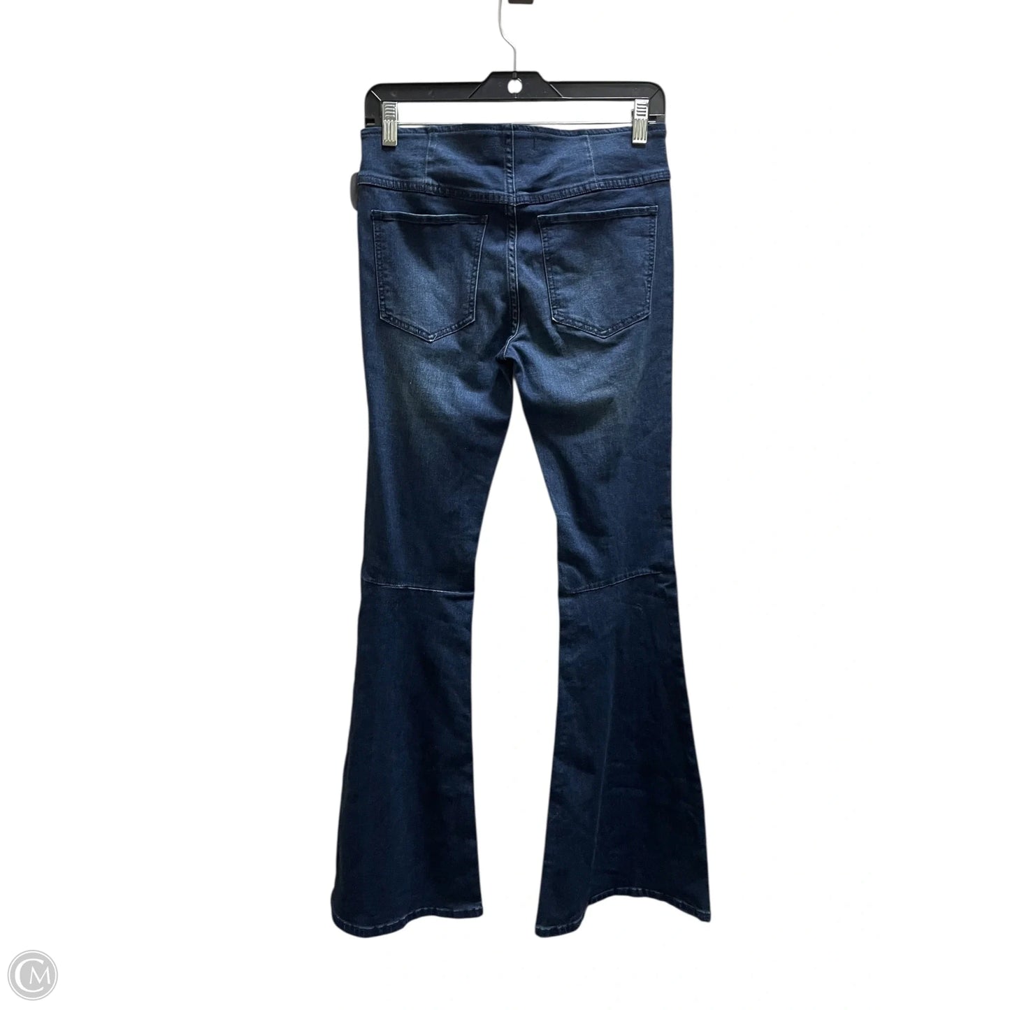 Jeans Boot Cut By Free People In Blue Denim, Size: 4