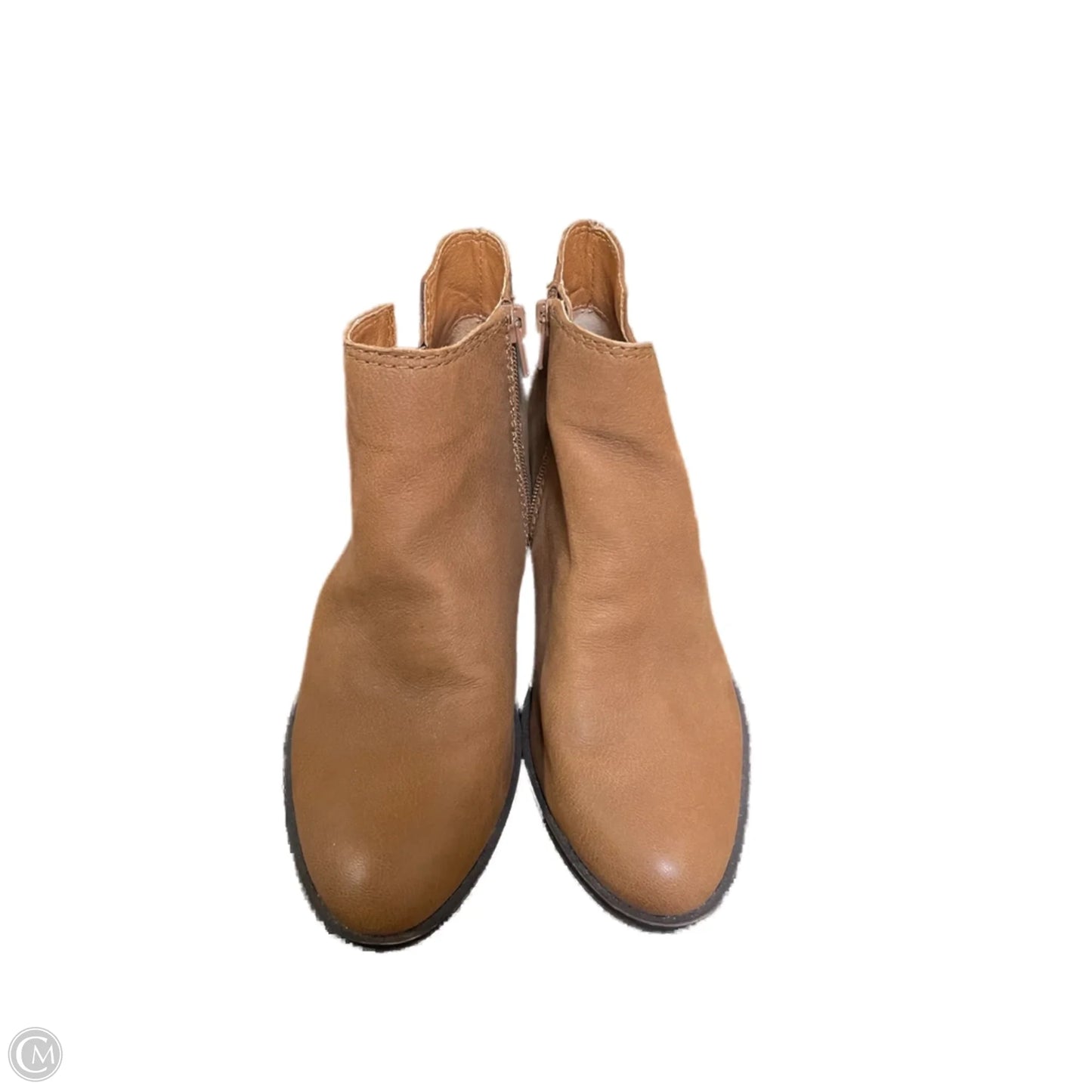 Boots Ankle Heels By Lucky Brand In Brown, Size: 8