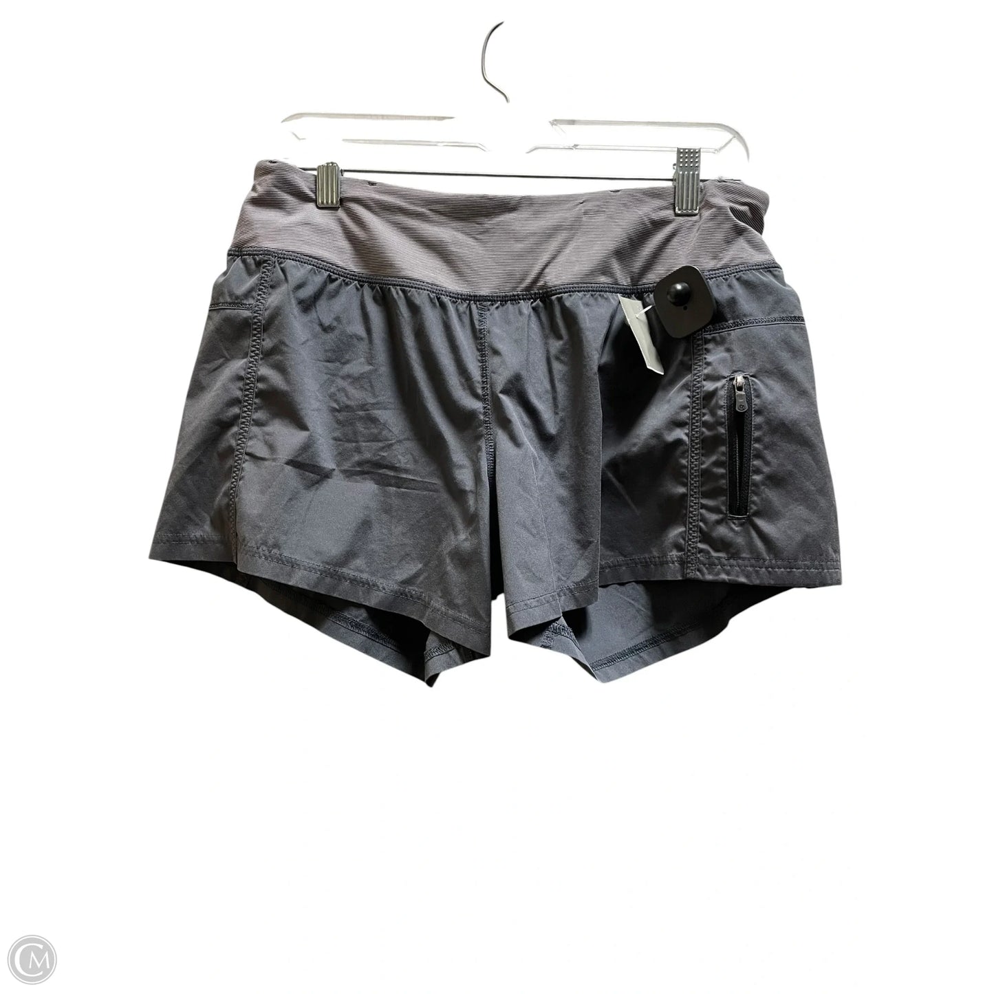 Athletic Shorts By Lululemon In Grey, Size: 8