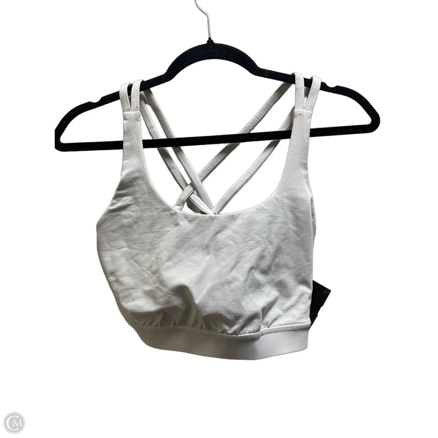 Athletic Bra By Lululemon In White, Size: 8