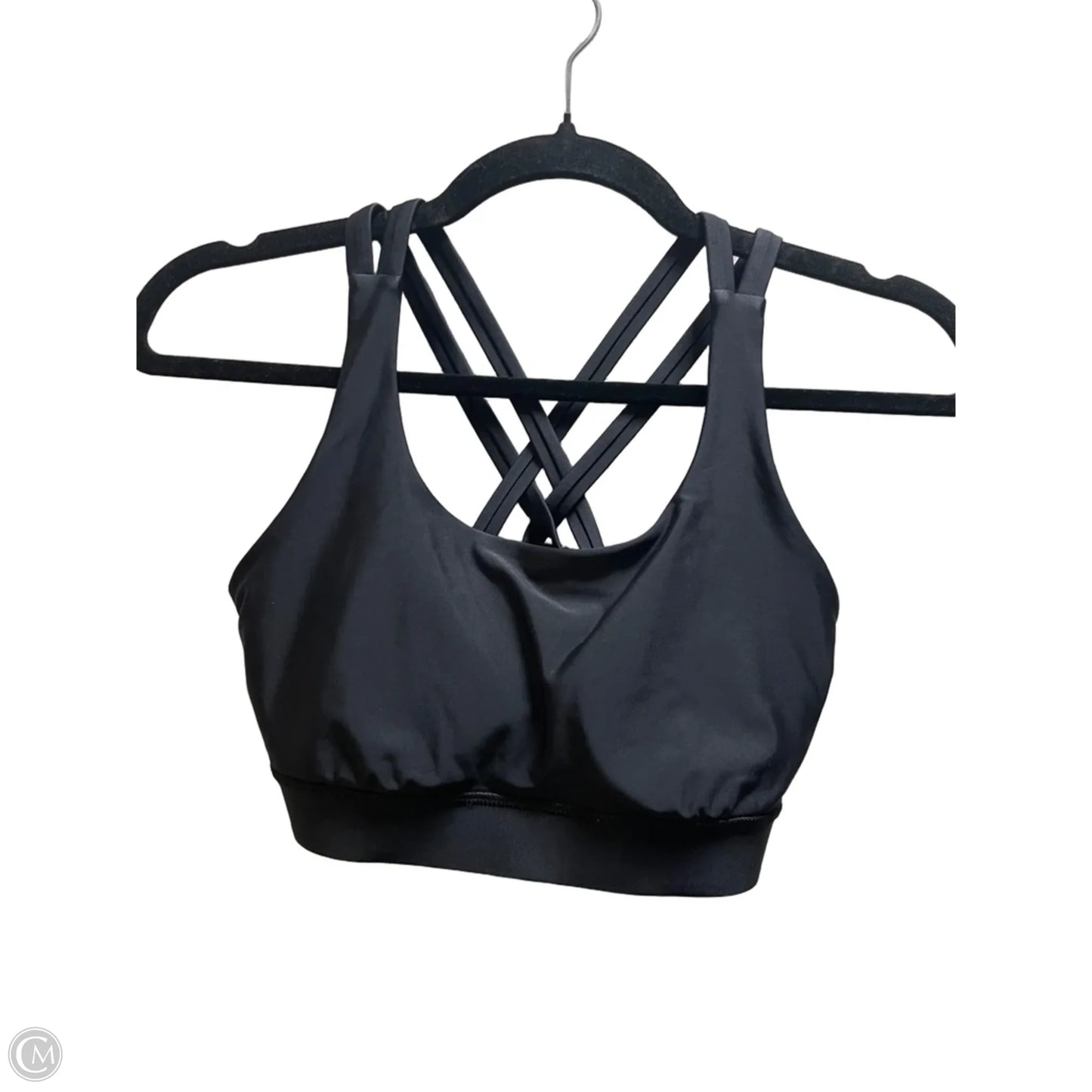 Athletic Bra By Lululemon In Black, Size: 6
