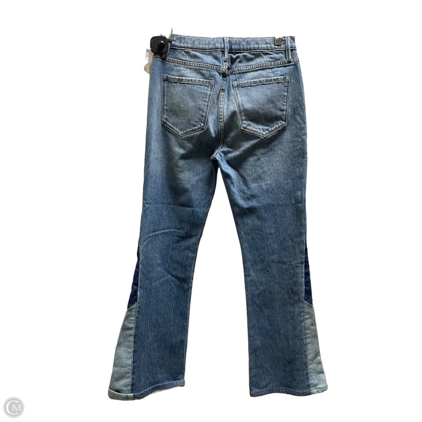 Jeans Boot Cut By Frame In Blue Denim, Size: 0