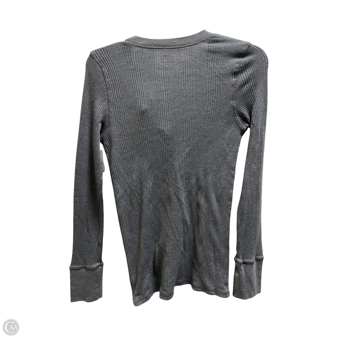 Top Long Sleeve By Aerie In Grey, Size: M
