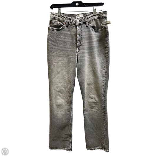 Jeans Straight By Zara In Black, Size: 8
