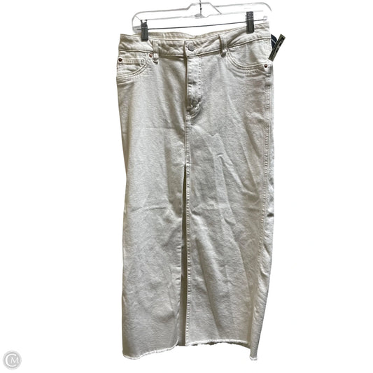 Skirt Maxi By Dl1961 In White, Size: 6