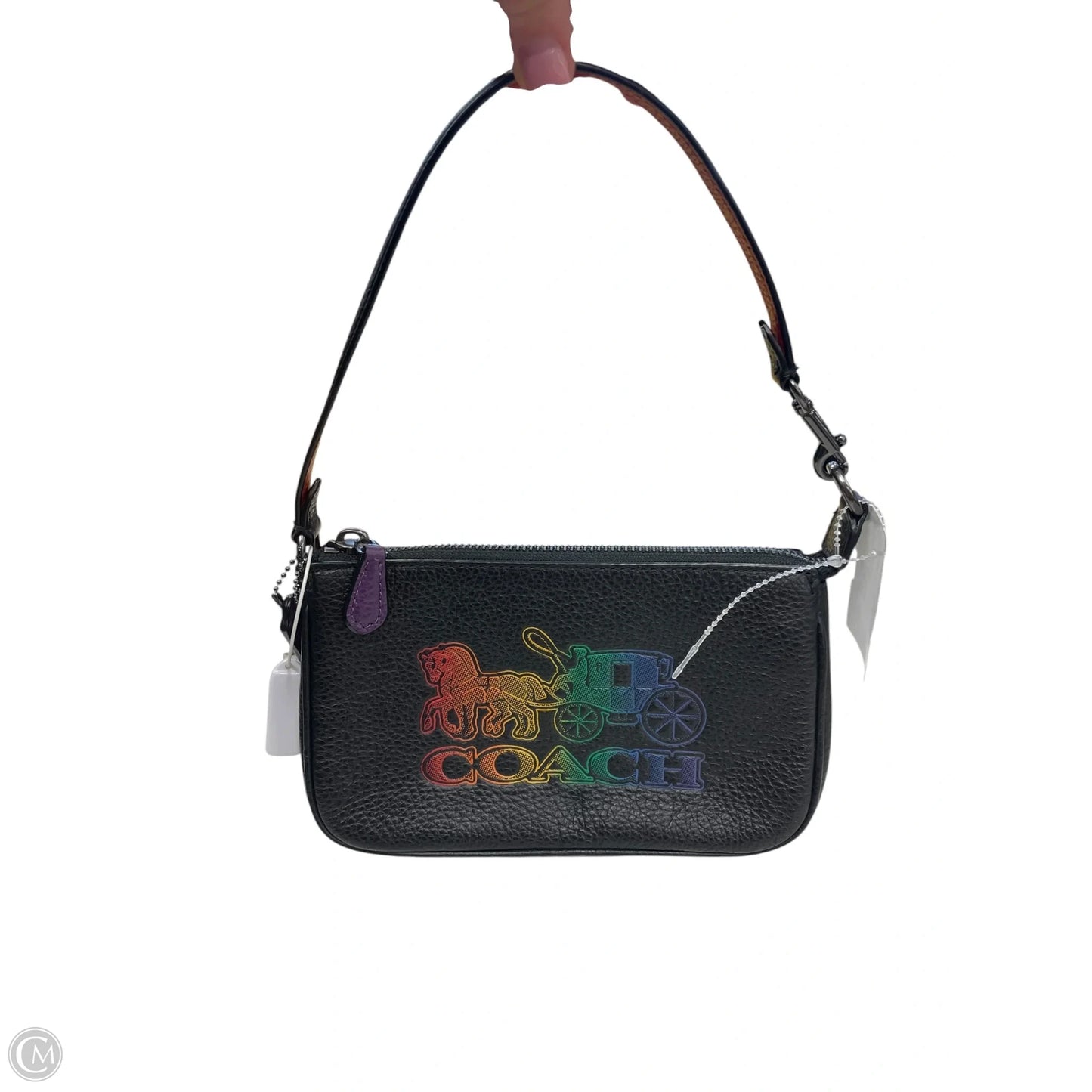 Handbag Designer By Coach, Size: Small