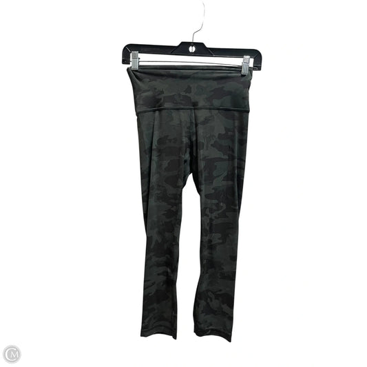 Athletic Leggings By Lululemon In Camouflage Print, Size: 4